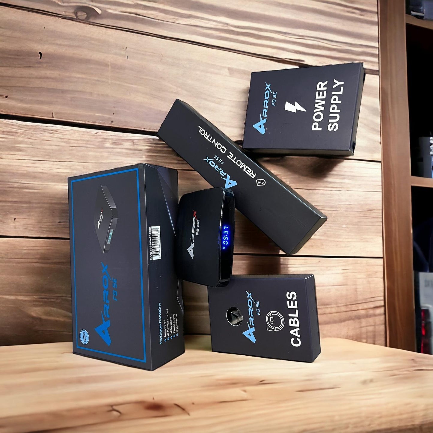 ☑️AKTION☑️ArroX F9 SE Receiver 8K 30FPS, 4K 60FPS Android 9.0 Dual Wifi Streaming Box