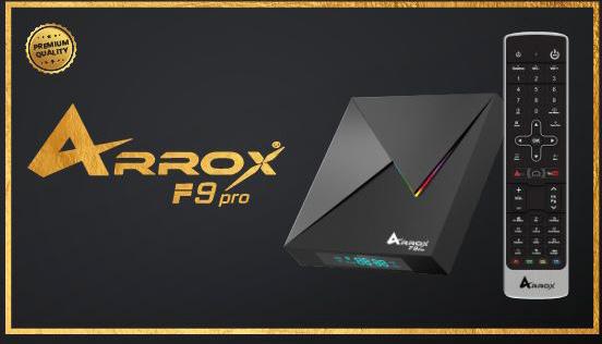 ☑️ ArroX F9 PRO *LED-Receiver* 8K 30FPS, 4K 60FPS Android 9.0 Dual Wifi Streaming Box