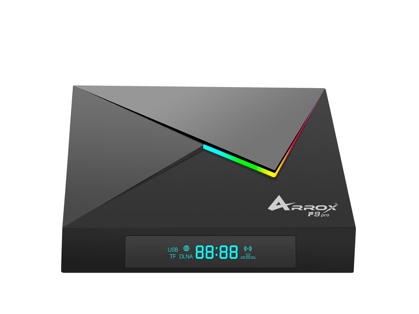 ☑️ ArroX F9 PRO *LED-Receiver* 8K 30FPS, 4K 60FPS Android 9.0 Dual Wifi Streaming Box